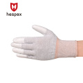 Hespax pu Fingerspitzen beschichtete Touchscreen -Handschuhe